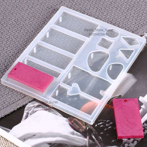 13 in 1 pendant and keychain Mould